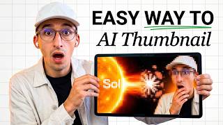 How to create HIGH QUALITY Thumbnail with AI fast