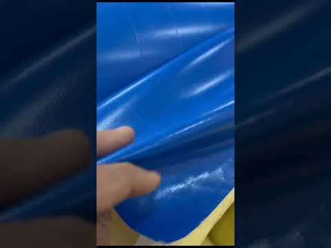 Pvc coated fabric a grade rolls, plain