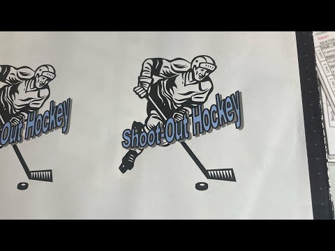 Shootout Hockey Board Game. How to play. Stanley Cup Finals 1970-71. Game 2, Montreal at Chicago.