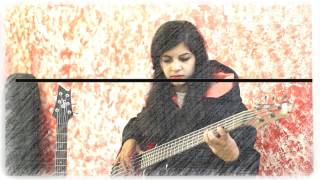 JAAGO ROCK ON-2 BASS COVER BY NEHA SING (INDIA)