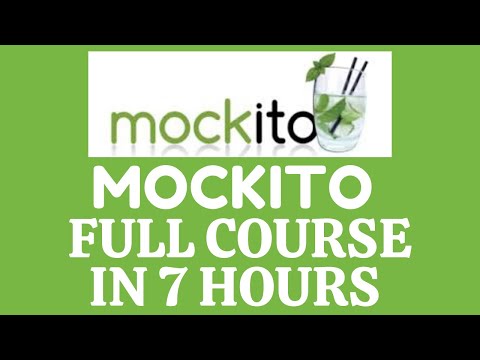 Mockito Full Course in 7 Hours (Beginner to Pro)
