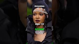 The EVOLUTION of Rihanna ❤️💸 #networth #rihanna