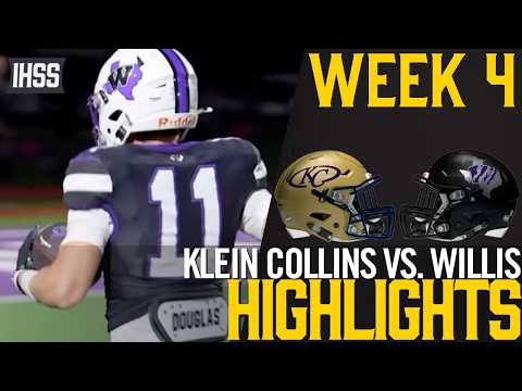 Willis Holds Off Klein Collins 38-28 to Move to 2-0 | Linc Frazier Leads Wildkats