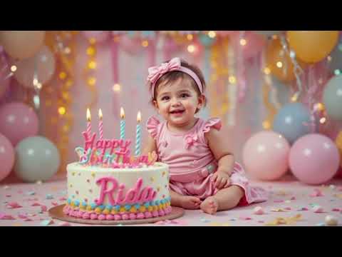 🎉 Happy Birthday Rida 🎂 | Best Birthday Song | Special Happy Birthday Song for Rida
