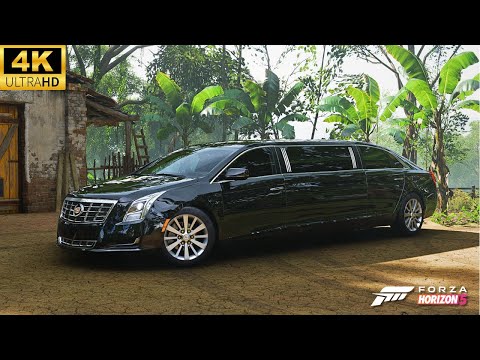 Is This the END of Off Road Gaming? Forza Horizon 5 limosin on RTX 4060ti 8GB 4K60FPS