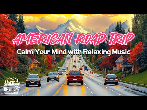 Calm Your Mind with Relaxing Guitar Music on an American Road Trip Adventure, Romantic Melodies