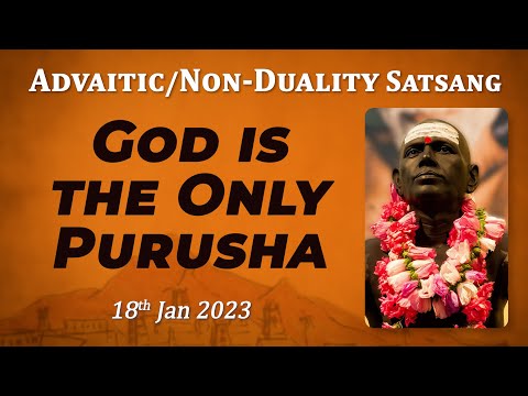 515. Bhagavan Ramana Satsang - God is the Only Purusha
