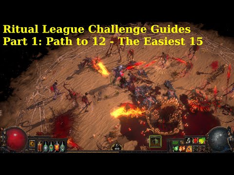 Path of Exile POE - Guide to getting 12 Challenges in the Ritual League