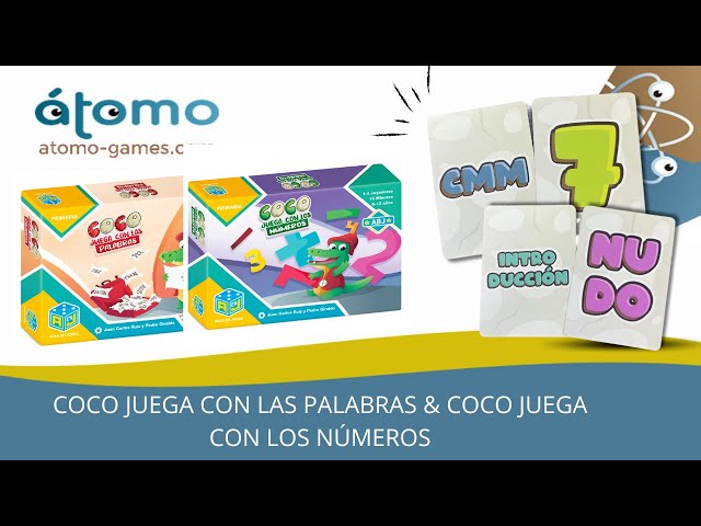 Vídeo relacionado con Atomo Games Coco Juega con LOS NÚMEROS. Juego Educativo para Toda Educación Primaria.