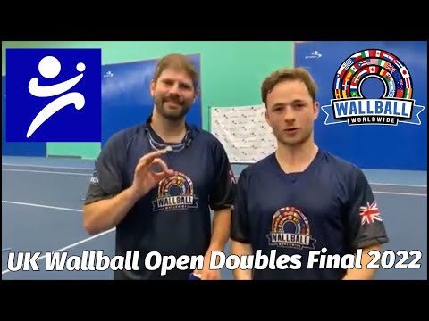 UK Wallball Open 2022 Men’s Doubles Final - Dan Grant & Luke Thomson vs James Prentice & Terry Mac