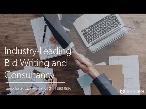 Bespoke Bids Consultancy - Industry-Leading Bid Writing and Consultancy