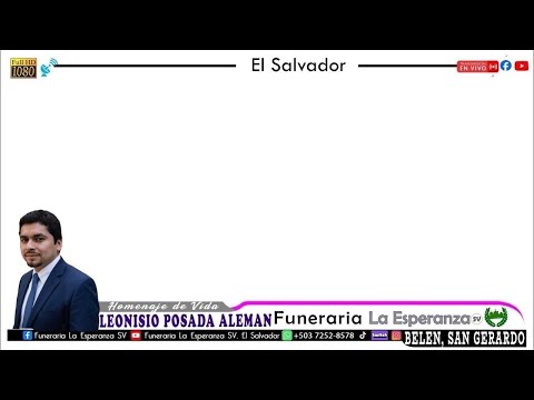 San Gerardo, Belen; Entierro de Leonisio Posada Aleman