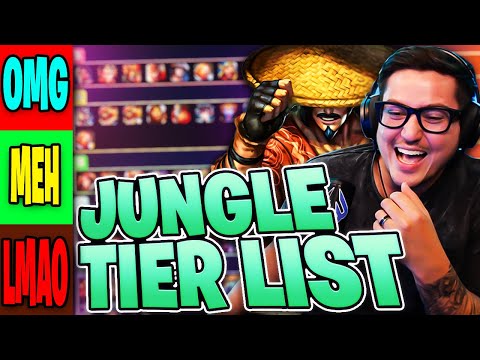 JUNGLE TIER LIST - WHAT TO PLAY IN THE JUNGLE SMITE 2