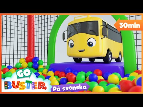 🎈Buster leker kurragömma! | Go Buster Svenska - tecknade filmer för barn🎈