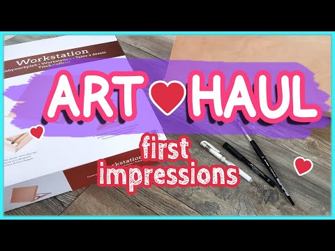 Kunst Haul - Erster Eindruck: Tischstaffelei mit Zeichenbrett (Workstation) - kreativ.de