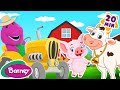 Down On Grandpa S Farm Animals And Pets For Kids Barney Nursery Rhymes And Kids Songs