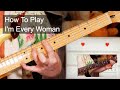 'I'm Every Woman' Chaka Khan Guitar & Bass Lesson