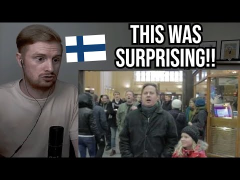 Reaction To Incredible FINLANDIA Public Performance