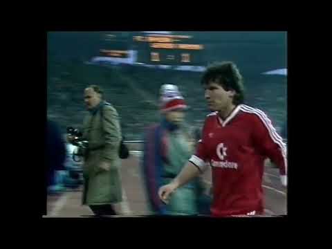 Lothar Matthaus First Half Red Card vs Werder Bremen ● Bundesliga 85/86