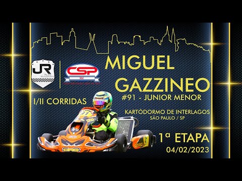 Miguel Gazzineo - 1ª Etapa XVI Copa São Paulo Light de Kart 2023 (1 as 2 Corridas)
