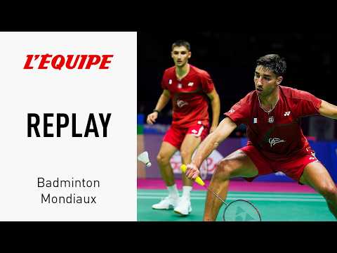 Badminton : Le replay du 1er tour des frères Popov en double aux Championnats du monde