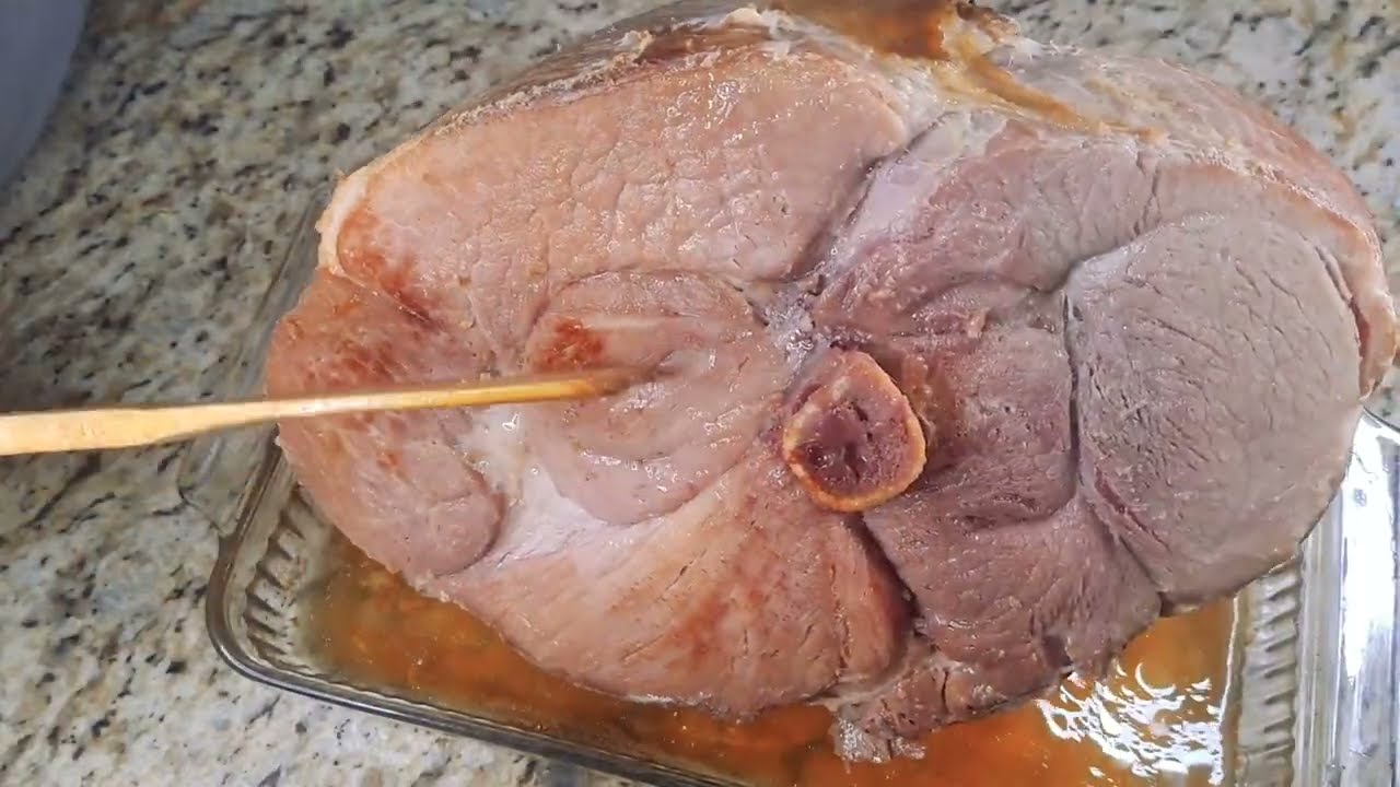 How to Reheat a Whole Ham Without Drying It Out - Non Spiral-cut