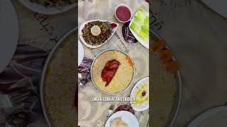 Unique Dining Experience in Dubai 🇦🇪  #shorts
