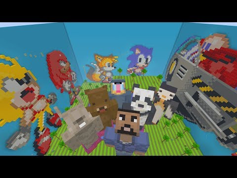 Minecraft XBOX - Hide and Seek - Sonic Mania