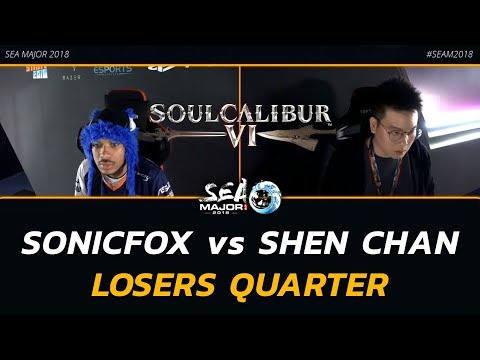Soulcalibur VI ▷ SEA Major 2018 ▷ SonicFox vs Shen Chan ▷ Losers Quarter