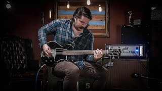 Video thumbnail for Rock N Roll Relics Thunders Bass Black | CME Gear Demo | Marc Najjar by Chicago Music Exchange