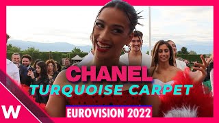 Chanel (Spain) @ Eurovision 2022 Turquoise Carpet Opening Ceremony | Interview