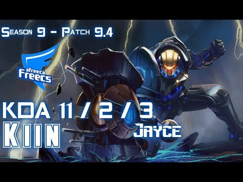 AFs Kiin JAYCE vs RIVEN Top - Patch 9.4 KR Ranked