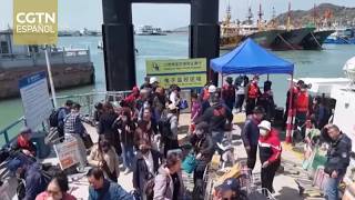 Aumenta el número de taiwaneses que usan la ruta Huangqi-Matsu para rendir tributo a sus antepasados