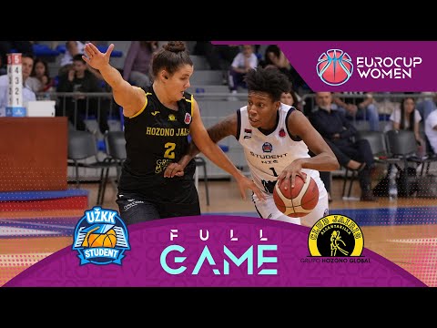 Regular Season | UZKK Student v Hozono Global Jairis | Full Basketball Game | EuroCup Women 2025-26