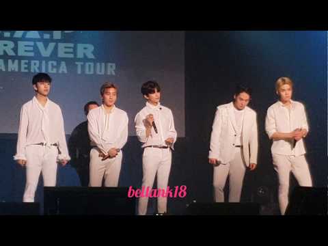 181117 (Ment+ All The Way Up) B.A.P 'Forever' Tour in Philadelphia