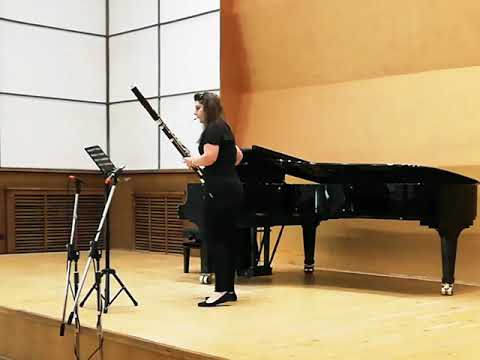 Daniela Statkova plays Marin Goleminov-Prelude for bassoon and piano