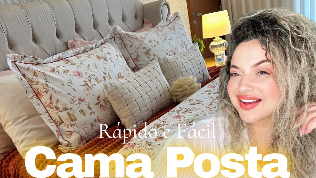 Como faço minha cama posta rápido e fácil