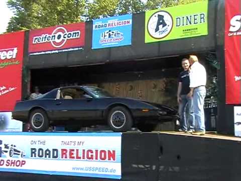 Mein Knight Rider K.I.T.T. Replika bei der Street Mag Show 2010 in Hannover - www.myKITT.de