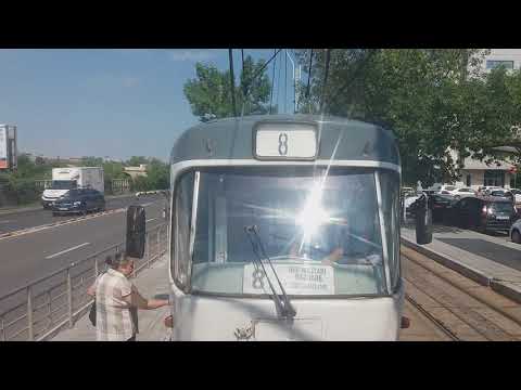 Calatorie cu tramvaiul 25 intre statiile Razoare si C.F.R. Progresul ( partea I )