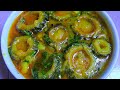 You won't know the recipe of gourd and how tasty it can be if you don't make it this way Karolar recipe/Bitter Gourd