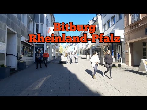 Bitburg city | Rheinland-Pfalz Germany | Germany Walking Tour