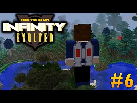 Minecraft: FTB Infinity Evolved - Ep.6 - Jetpack & Longfall Boots