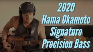 Video thumbnail for 2020 MIJ Fender Precision Bass 'Hama Okamoto Signature' by Klemens Cathcart Bass