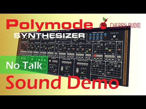 Cherry Audio Polymode VST Sound Demo - No Talk