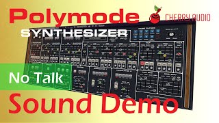 Video thumbnail for Cherry Audio Polymode VST Sound Demo - No Talk by Runningonair