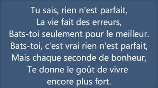 Tal Rien n'est parfait Paroles