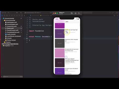 SwiftUI Easy way of consume data from JSon Api in (SwiftUI + Xcode 12 )