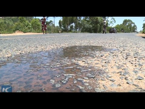 Water flows uphill in Kenyan county