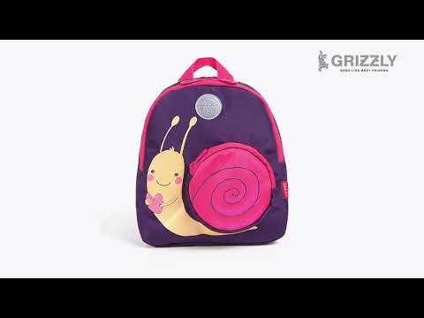 Миниатюра изображения товара Детский рюкзак Grizzly RK-280-2 (фиолетовый/розовый)
