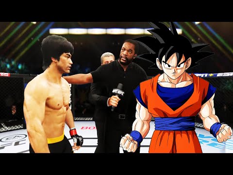 PS5 | Bruce Lee vs. Dragon Ball Goku (EA Sports UFC 4)
